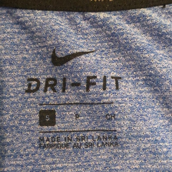 COPY - NIKE DRI-FIT ATHLETIC T SHIRT BLACK MENS S - Picture 6 of 6